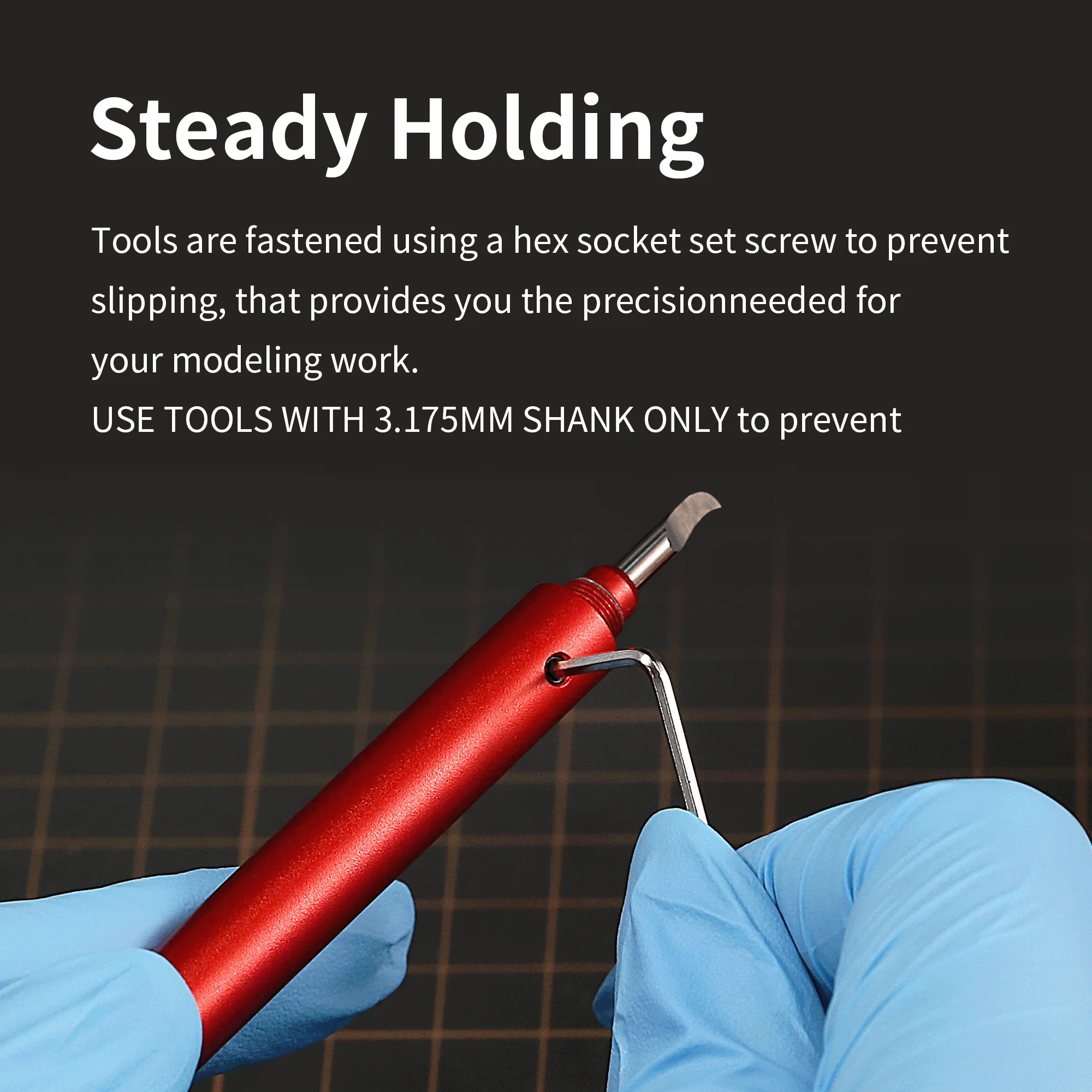 DSPIAE AT-EH Universal Blade Shank Tool Holder Diameter:3.175mm - Image 3