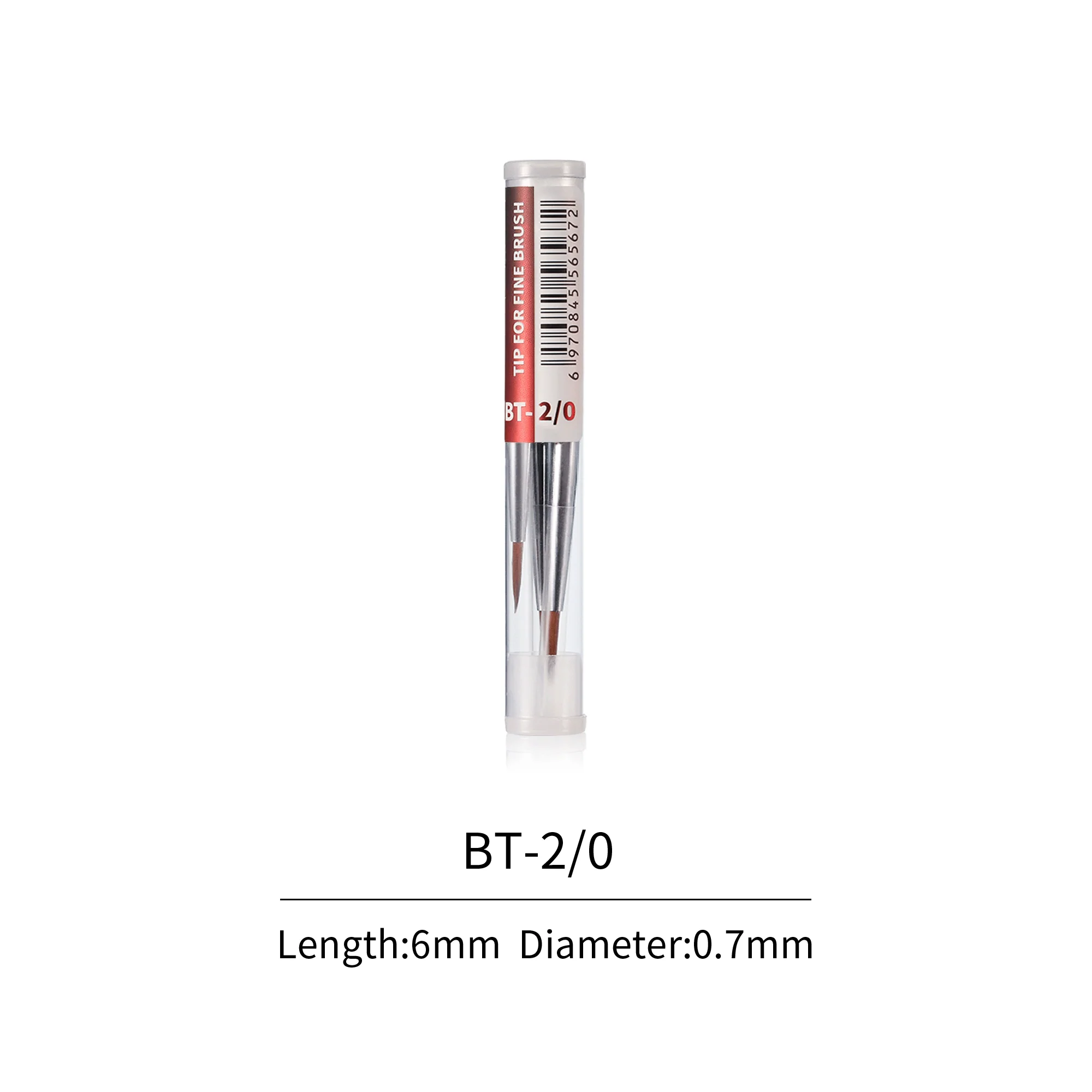 DSPIAE AT-FB Aluminum Shank Interchangeable Fine Tip Brush - Image 15