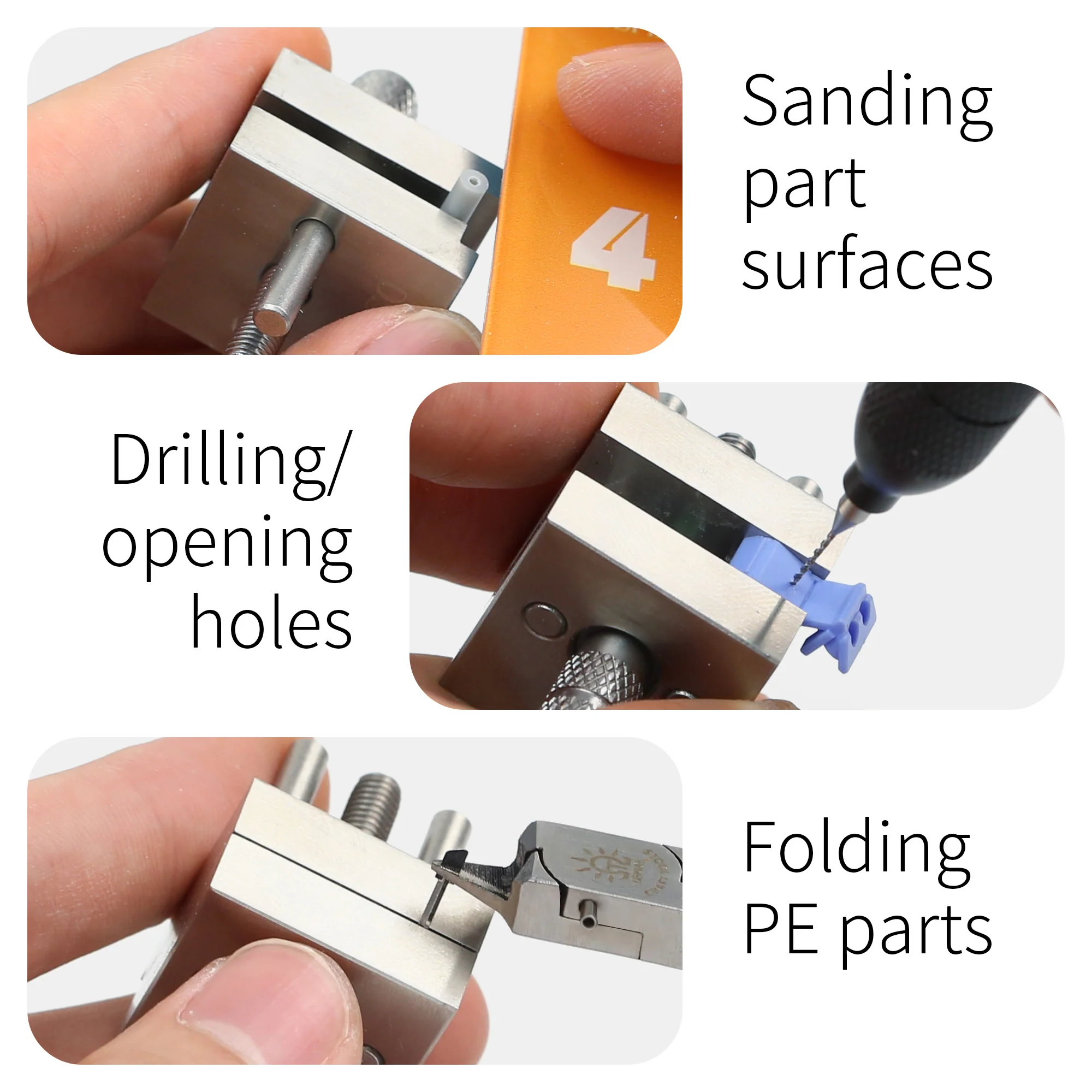 DSPIAE AT-MV Precision Mini Tool Vise Desktop Clamp - Image 5