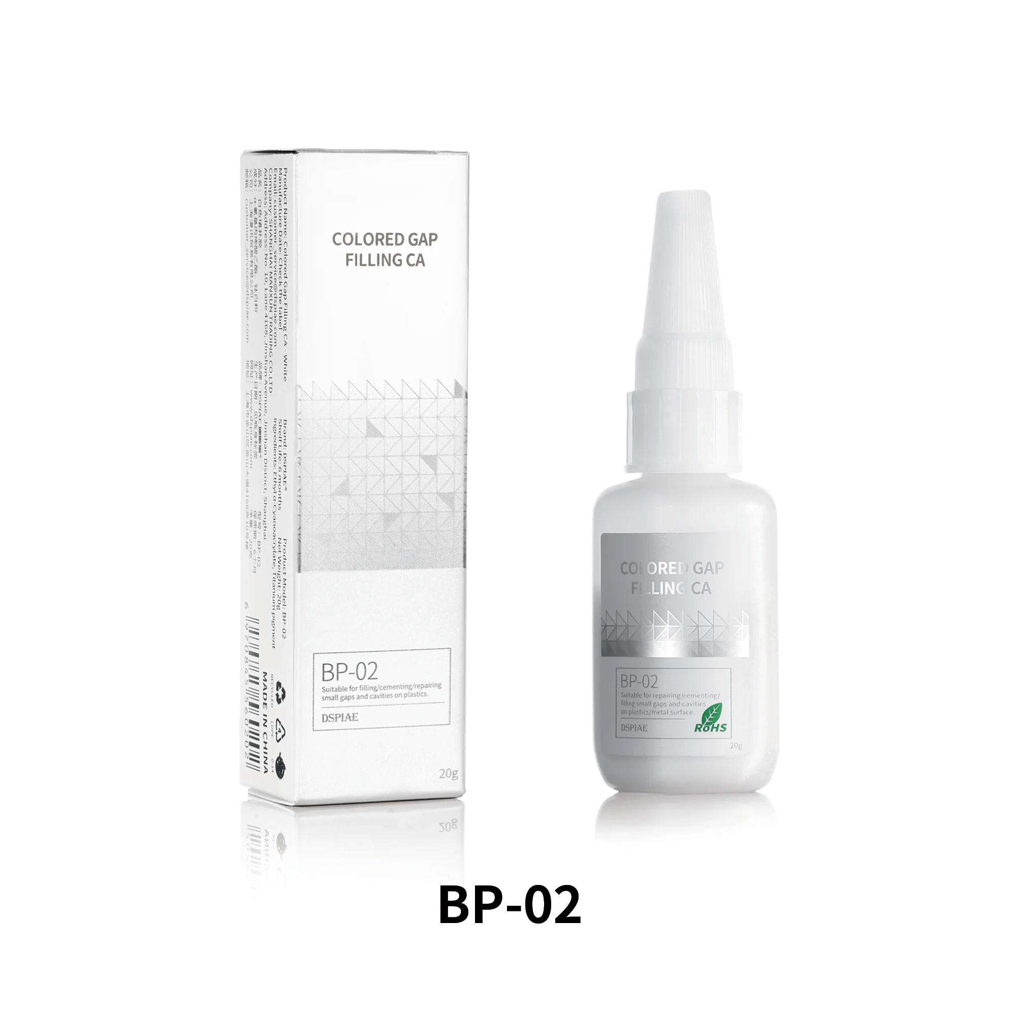 DSPIAE BP Black / White Model Gap Filler and Coagulant Combo Set - Image 5
