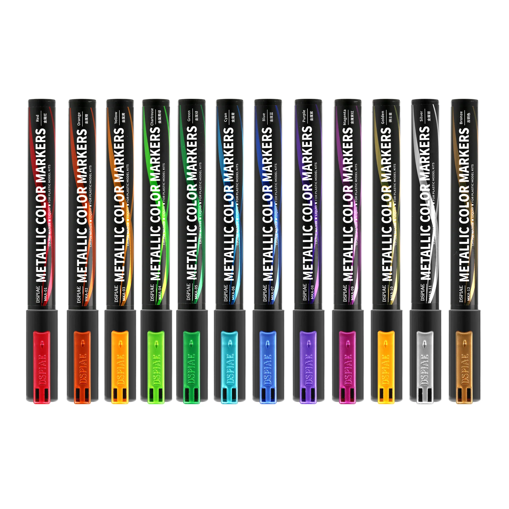 DSPIAE MKA Super Metallic Color Markers - Image 5