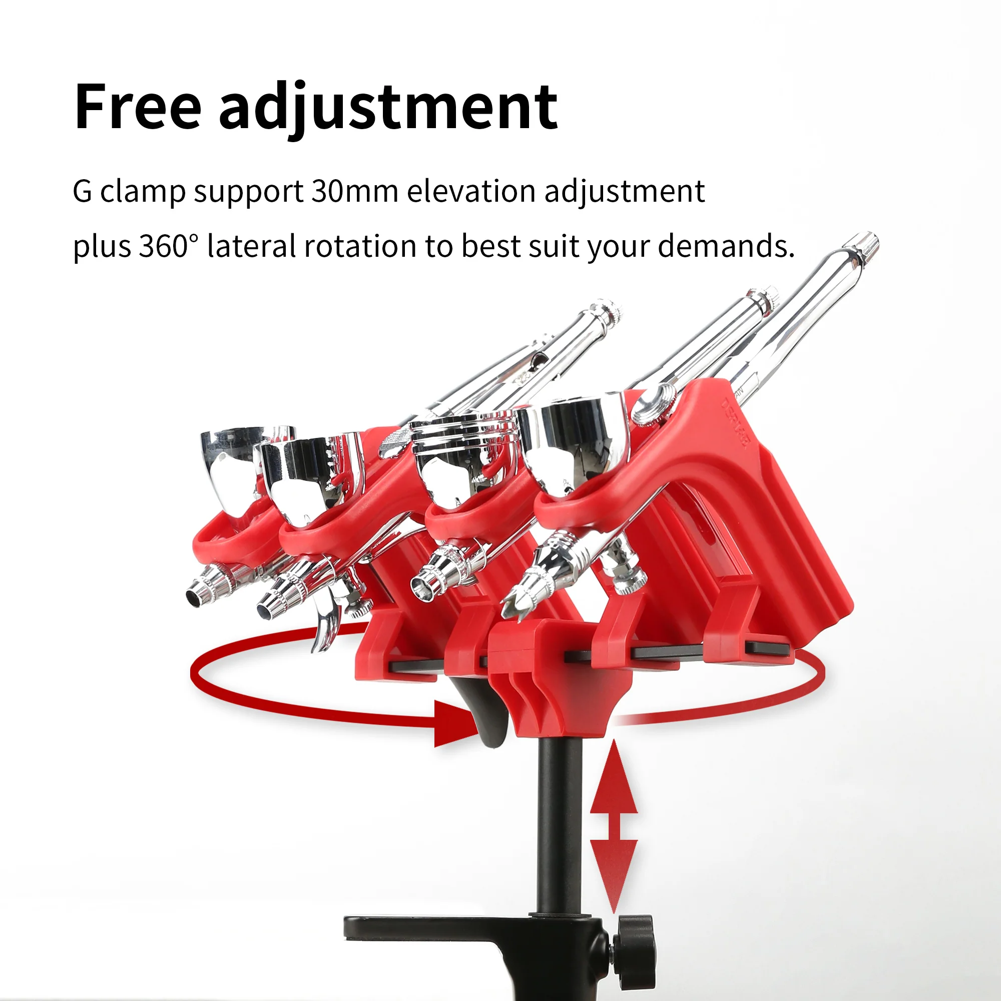 DSPIAE PT-AR 4-Slot Airbrush Rack - Image 4