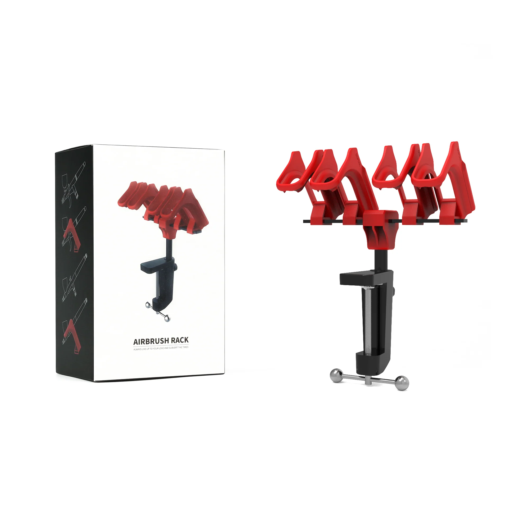 DSPIAE PT-AR 4-Slot Airbrush Rack - Image 6