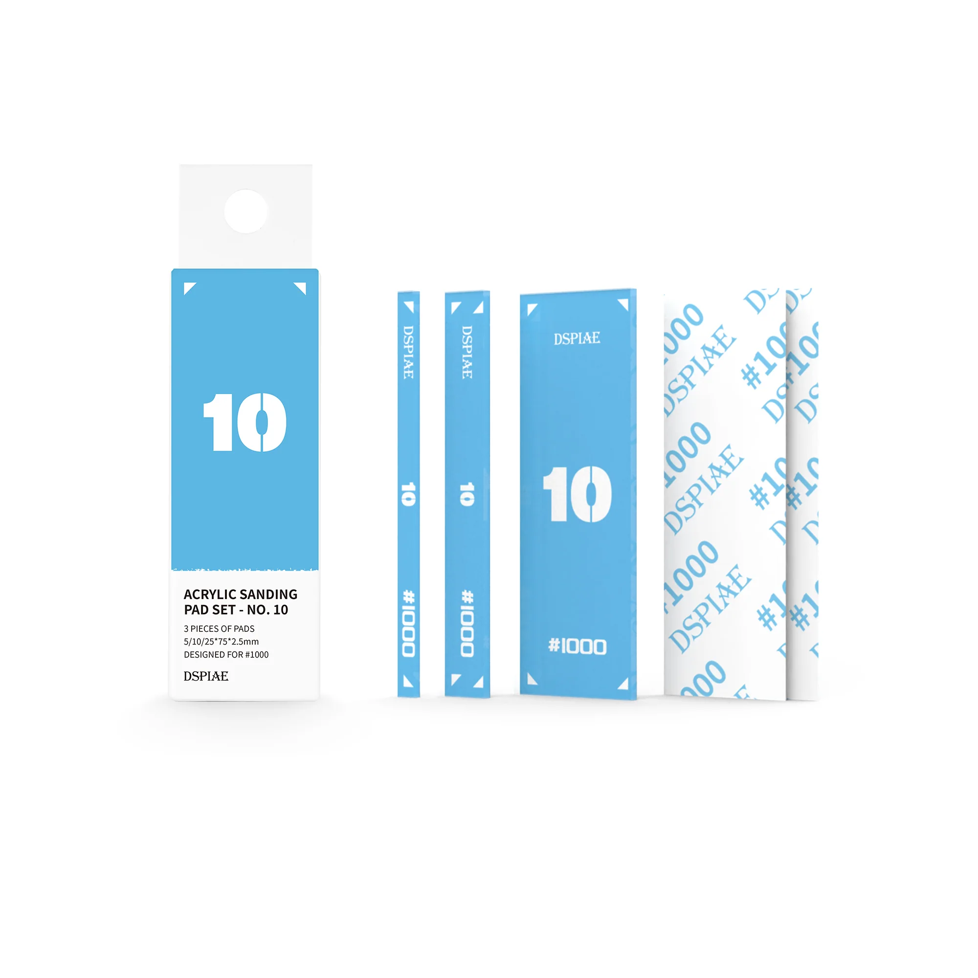 DSPIAE PT-SP Acrylic Sanding Pad Set - Image 8