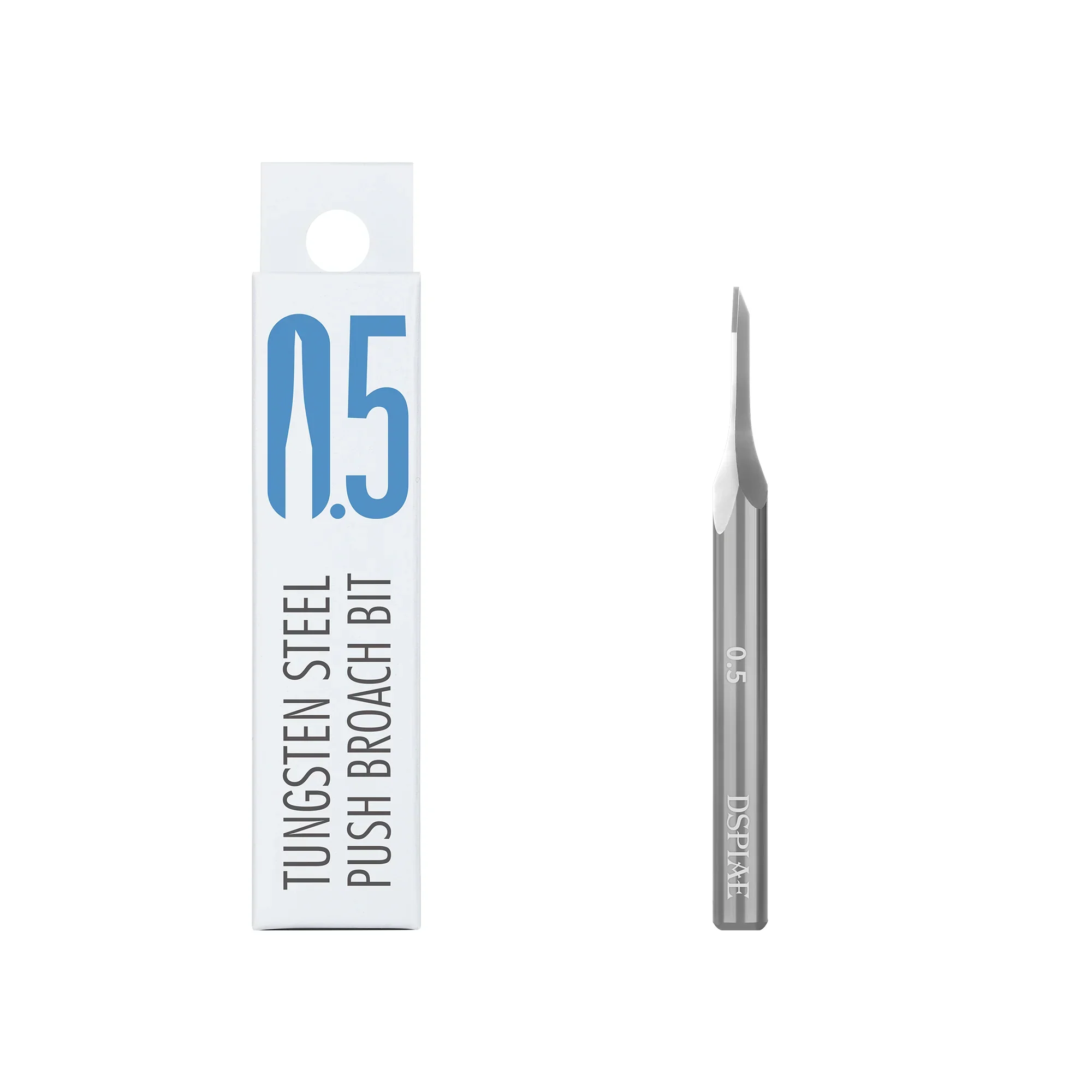 DSPIAE ZPB Straight Edge Broach Push Knife & GS Step Scraper Model Tool GK Modification Engraving Knife - Image 12